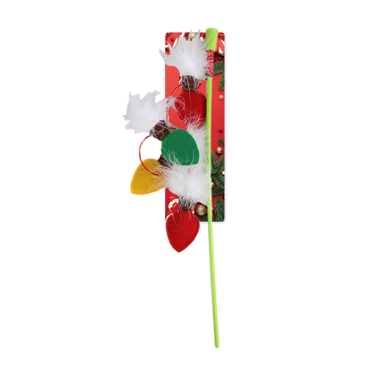 Holiday Light Cat Wand